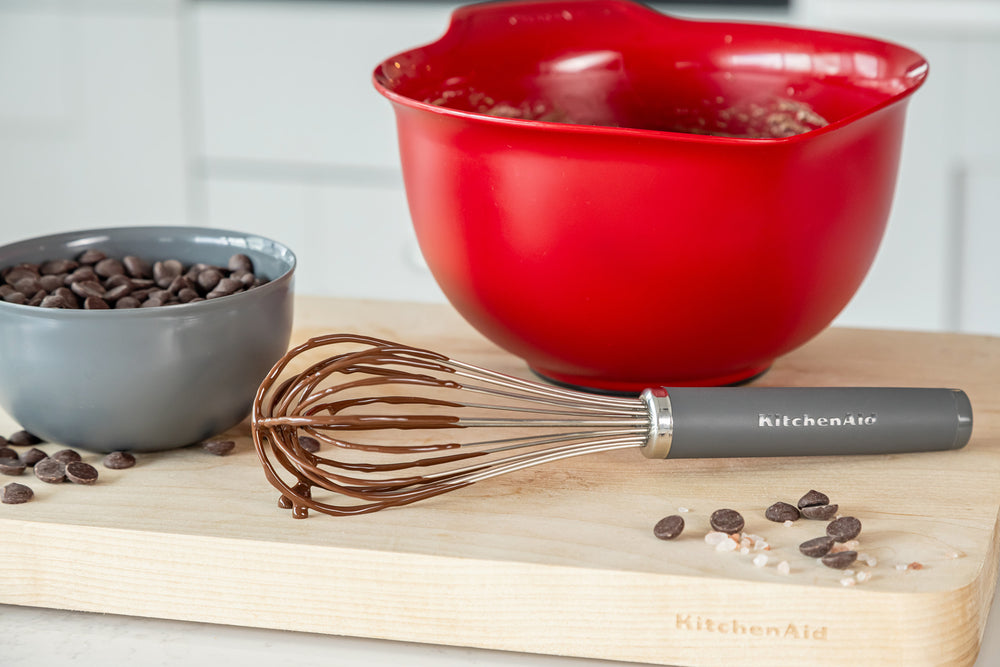 KitchenAid Soft Grip Utility Whisk - Charcoal Grey