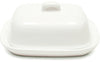 4pc Porcelain Tableware Set with Milk Jug,100ml, Butter Dish, 10cm, and Salt & Pepper Shakers - White Basics image 4