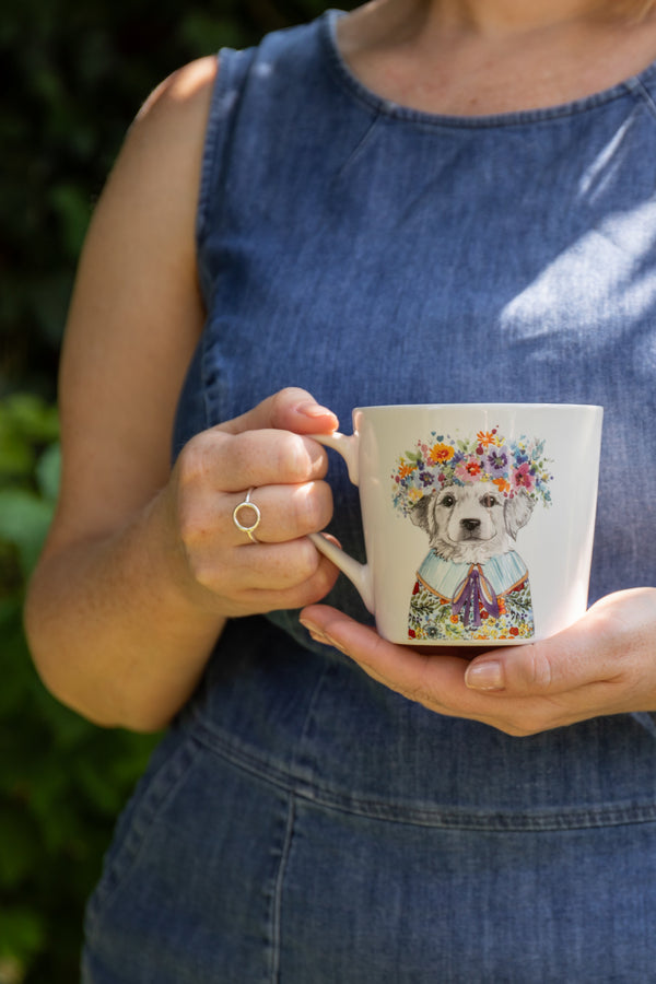 Mikasa Tipperleyhill Puppy Fine China Mug,13 x 9 x 9CM, 380ML image 2