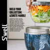 S'well Azurite Marble Salad Bowl Kit, 1.9L