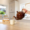 London Pottery Farmhouse 4 Cup Teapot Rockingham Brown image 3