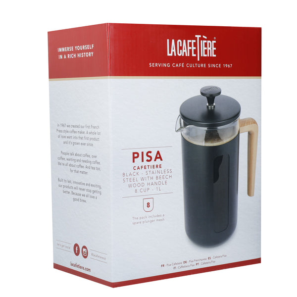La Cafetière Pisa Black Cafetière - 8 Cup image 13