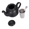 London Pottery Farmhouse 2 Cup Teapot Matt Black image 3