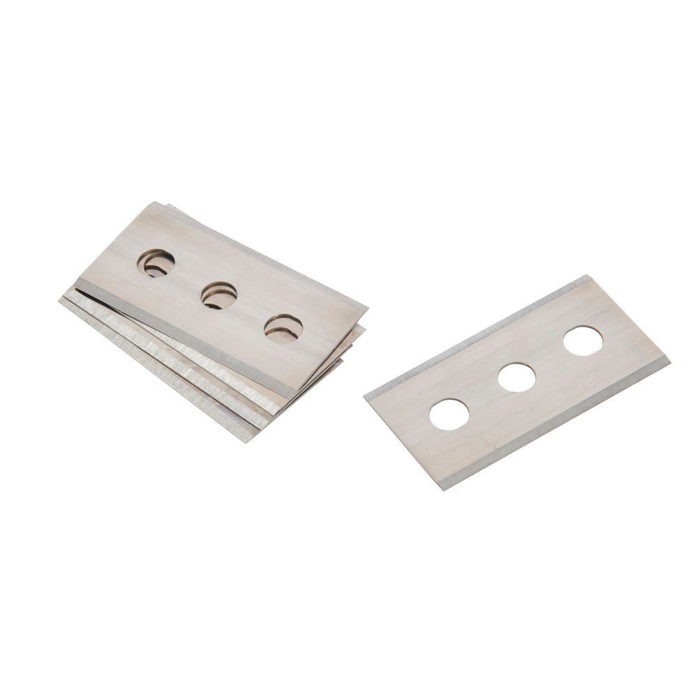 KitchenCraft Pack of Five Stainless Steel Replacement Scraper Blades