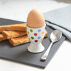 Set of 6 KitchenCraft Brights Spots Porcelain Egg Cups