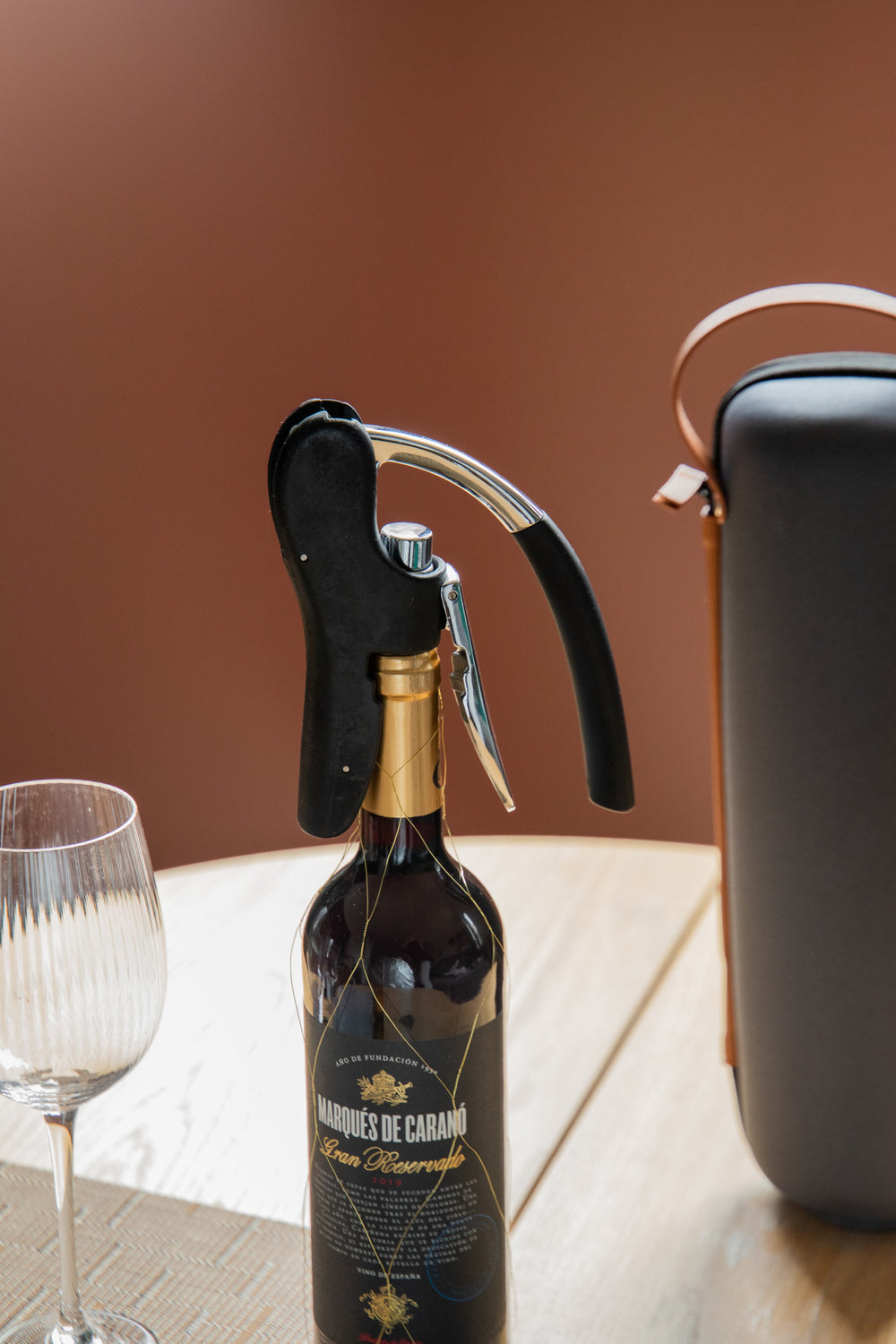 BarCraft Lever-Arm Power Arc Corkscrew