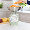 Living Nostalgia Mechanical Kitchen Scales - English Sage Green image 6