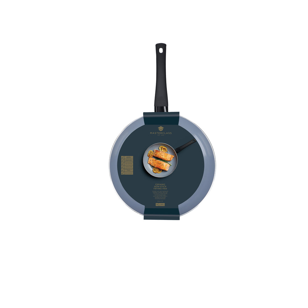 MasterClass Ceramic Non-Stick Eco Fry Pan, 30cm