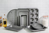 KitchenCraft Carbon Steel Non-Stick 8-Piece Bakeware Set image 6