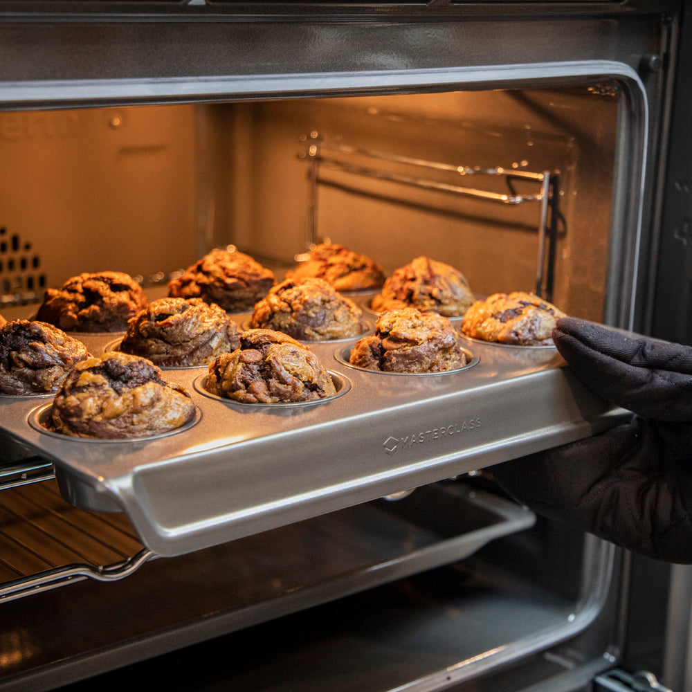 MasterClass Smart Stack Non-Stick Twelve Hole Muffin Tin