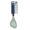 Colourworks Classics Blue Long Handled Silicone Slotted Food Turner