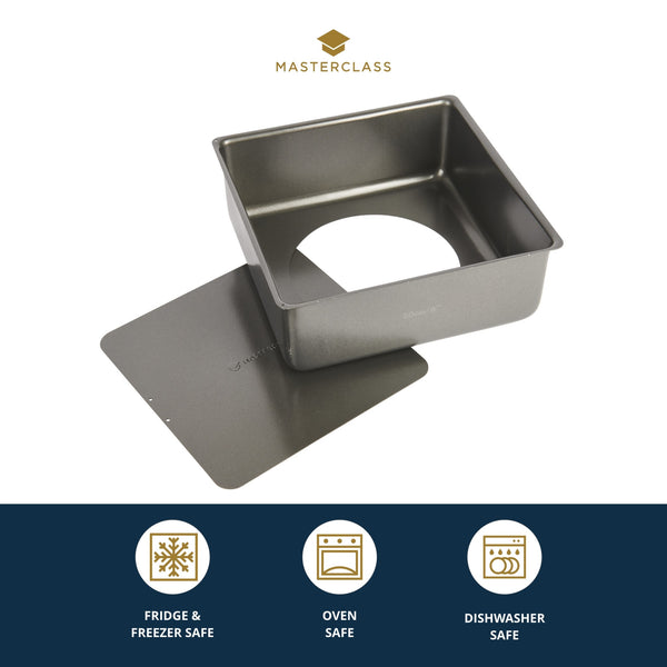 MasterClass Non-Stick Loose Base Deep Cake Pan, 20cm image 9