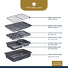 MasterClass Smart Space Seven-Piece Stacking Non-Stick Baking & Roasting Set image 8
