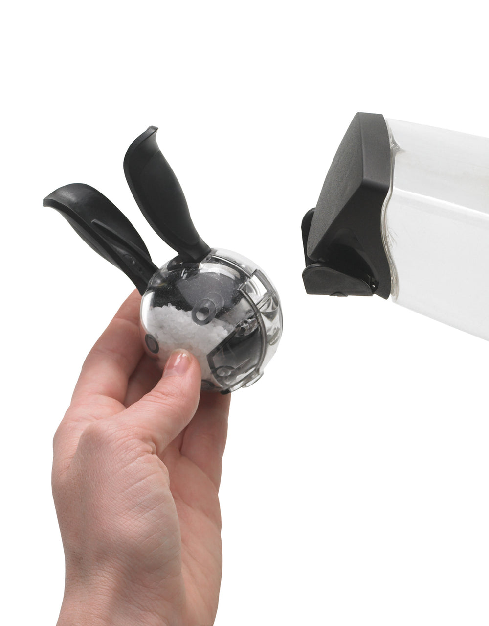 Chef'n Mini Magnetic PepperBall Salt and Pepper Grinder