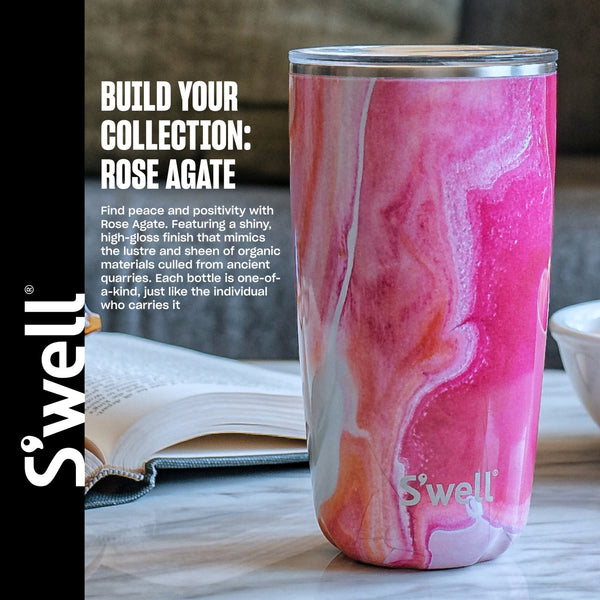 S'well Rose Agate Drinks Bottle, 500ml image 5