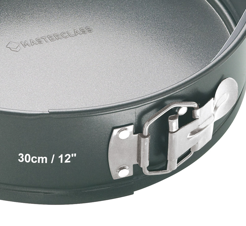 MasterClass Non-Stick Loose Base Springform Cake Pan, 30cm