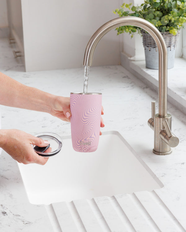 S'well Lavender Swirl Insulated Tumbler with Lid, 530ml image 6