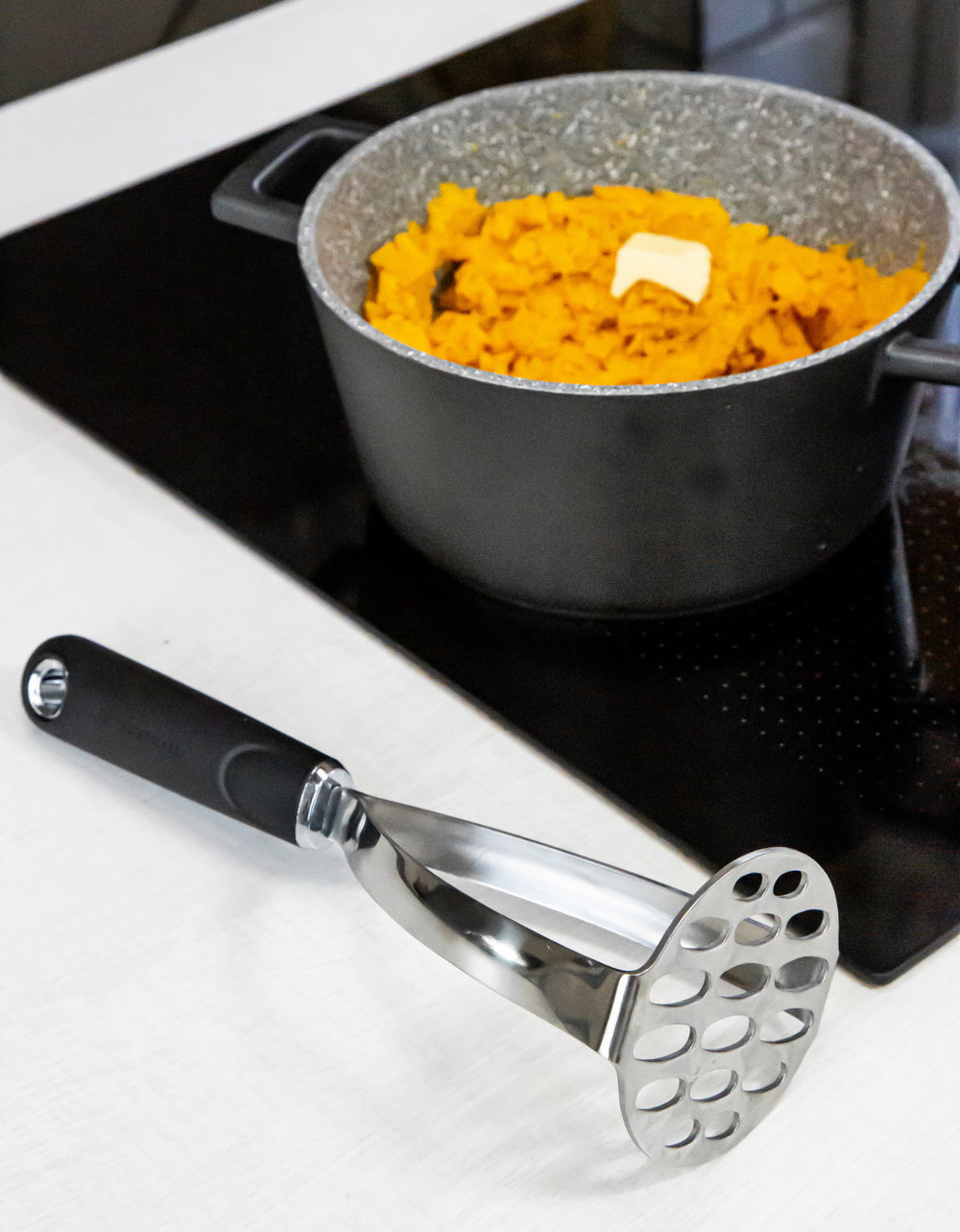 MasterClass Soft Grip Stainless Steel Masher