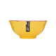 Set of 4 KitchenCraft Bright Yellow Floral Ceramic Bowls
