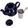 London Pottery Farmhouse 2 Cup Teapot Cobalt Blue