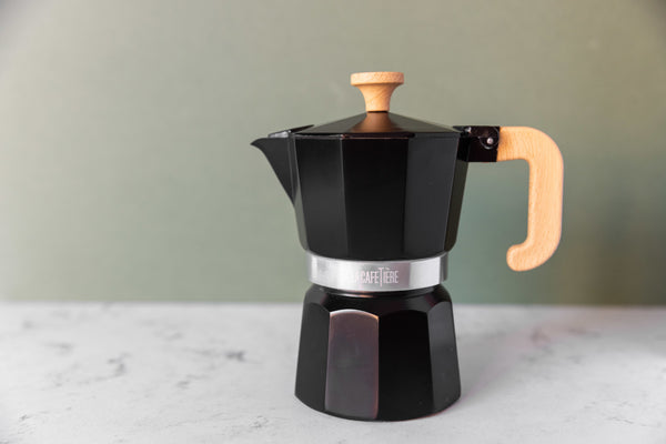 La Cafetière Venice 6 Cup Espresso Maker - Aluminium, Black image 2