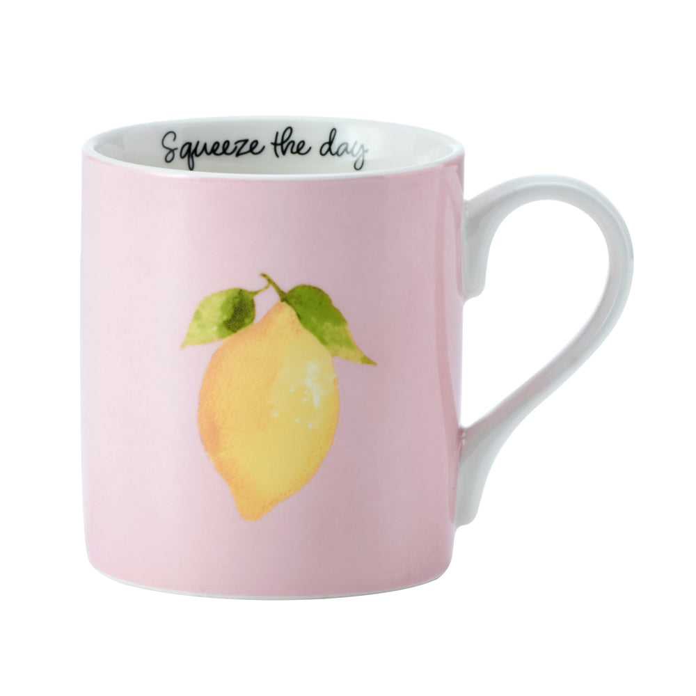 Mikasa Lemon Straight-Sided Porcelain Mug, 280ml image 1