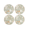 Creative Tops Duck Egg Floral Pack Of 4 Round Premium Coasters image 3