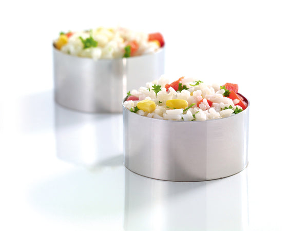 KitchenCraft Set of Two Stainless Steel Cooking Rings image 2