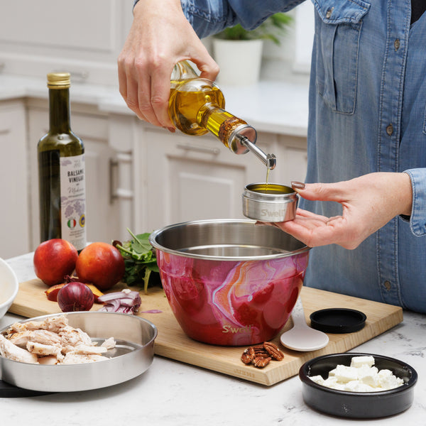 S'well Rose Agate Salad Bowl Kit, 1.9L image 4