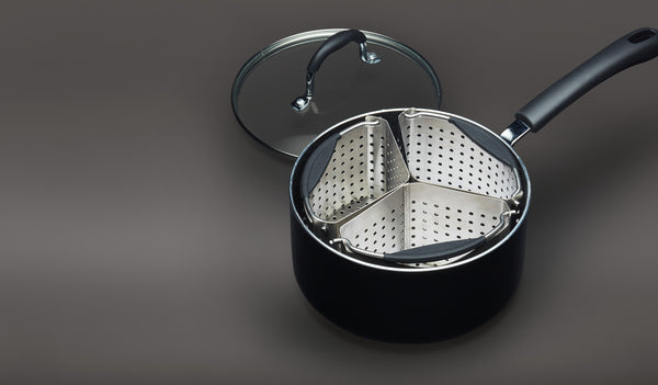 MasterClass Stainless Steel Saucepan Divider Baskets, Set of 3 image 6