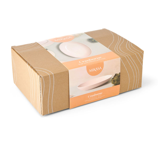 Mikasa Cranborne Stoneware Serving Bowl, 30.5cm, Cream image 4