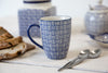 London Pottery Set Of 4 Tulip Mugs Blue image 12