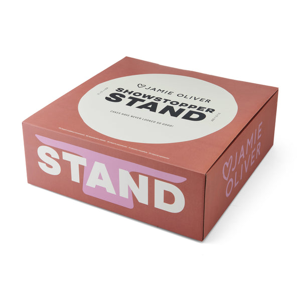 Jamie Oliver Big Love 'Showstopper' Stand, Stoneware, Pink, 31 x 10cm image 3
