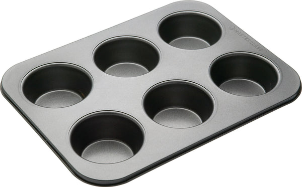 3pc Non-Stick Baking Pan Bundle, Includes Muffin Pan, 23cm Loose Base Sandwich Pan and Brownie Pan image 3
