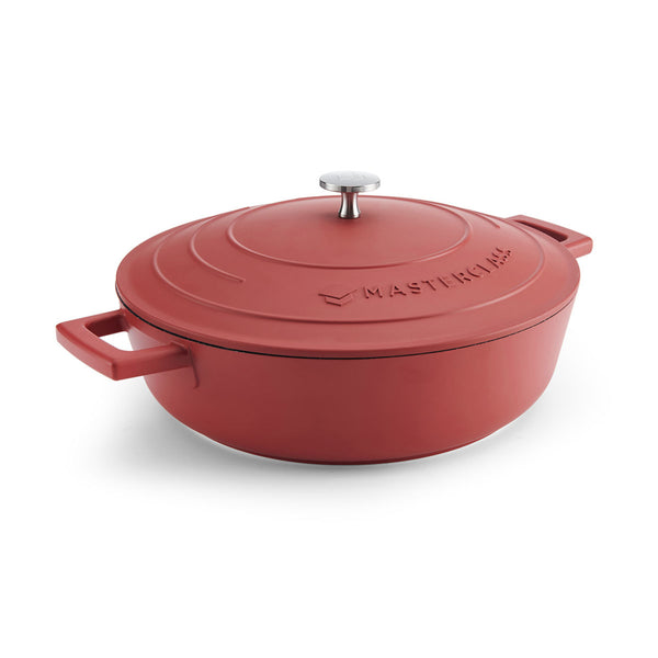 MasterClass 2pc Non-Stick Casserole Dish Set with 5L Casserole Dish and 4L Shallow Casserole Dish image 4