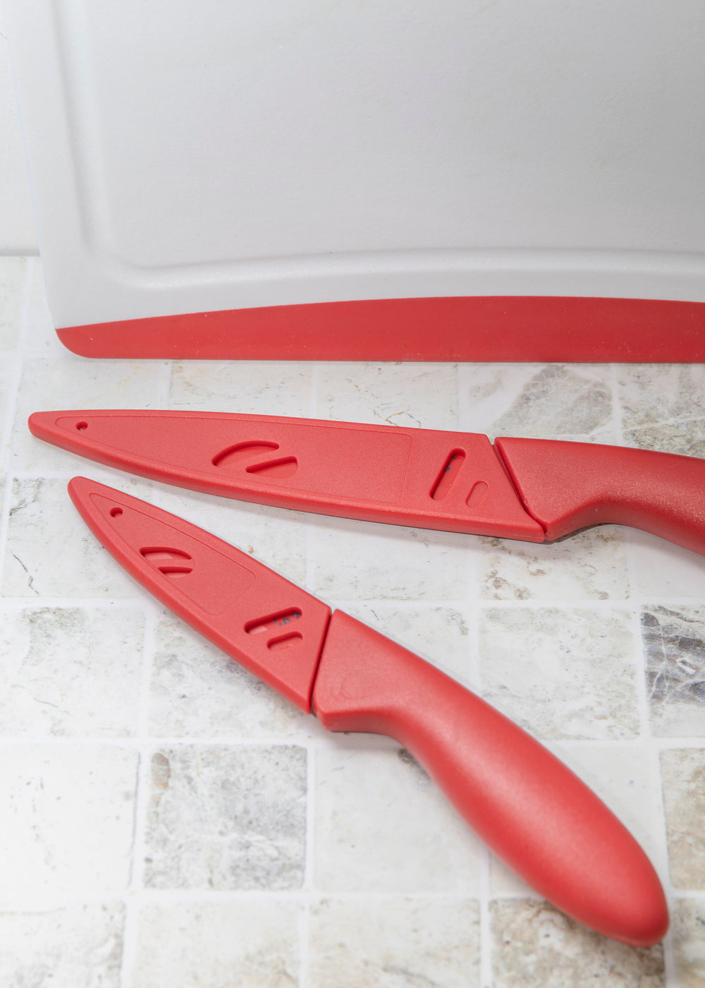 Colourworks 2-Piece Kitchen Knife Set with Chopping Board