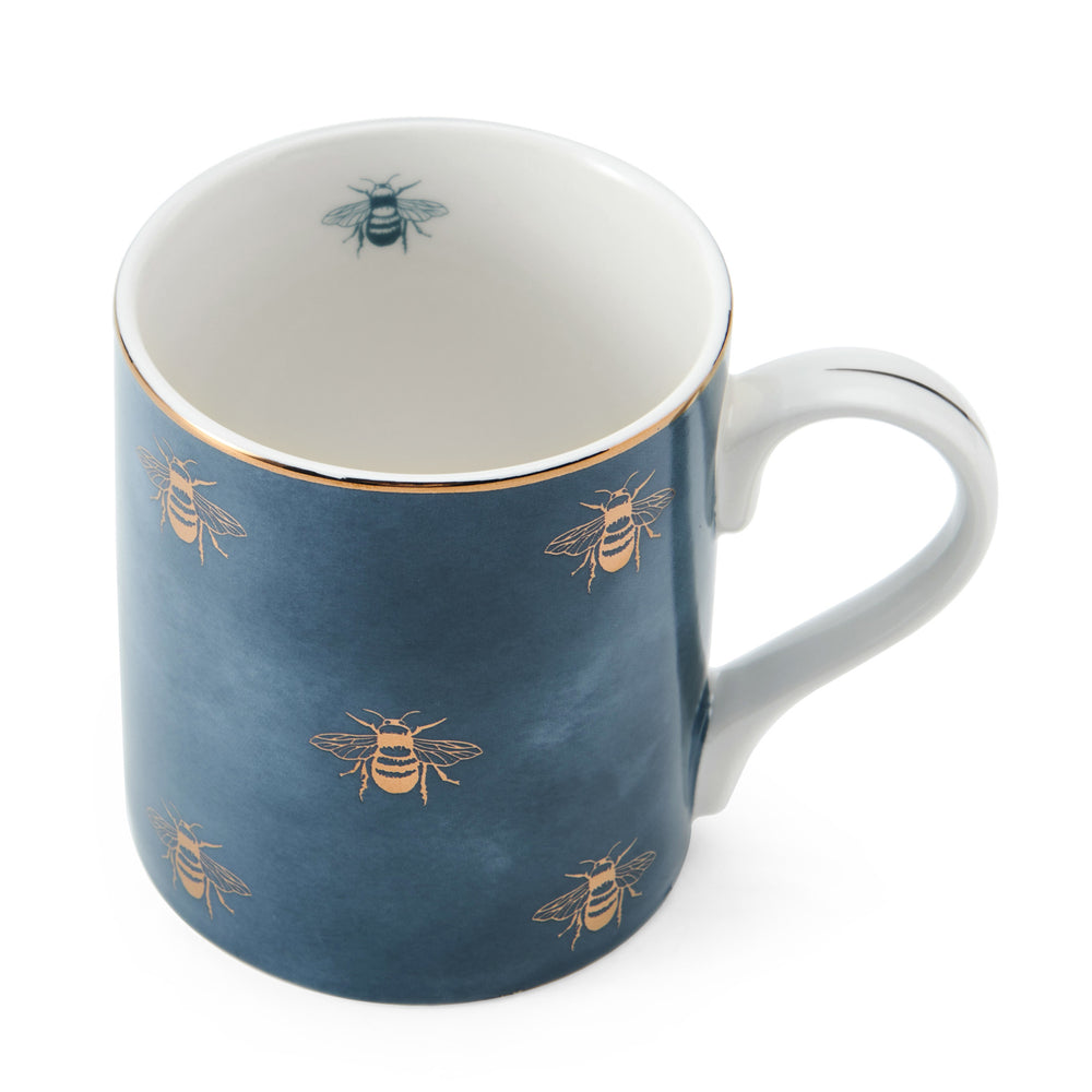 Mikasa Bee Straight-Sided Porcelain Mug, 280ml