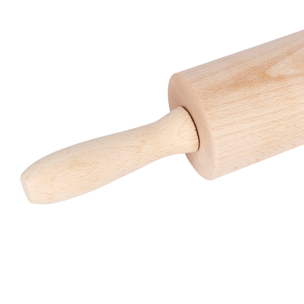KitchenCraft Beech Wood Revolving 44cm Rolling Pin image 8