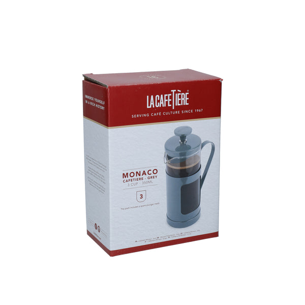 La Cafetière Monaco Cool Grey Cafetiere - 3 Cup image 7
