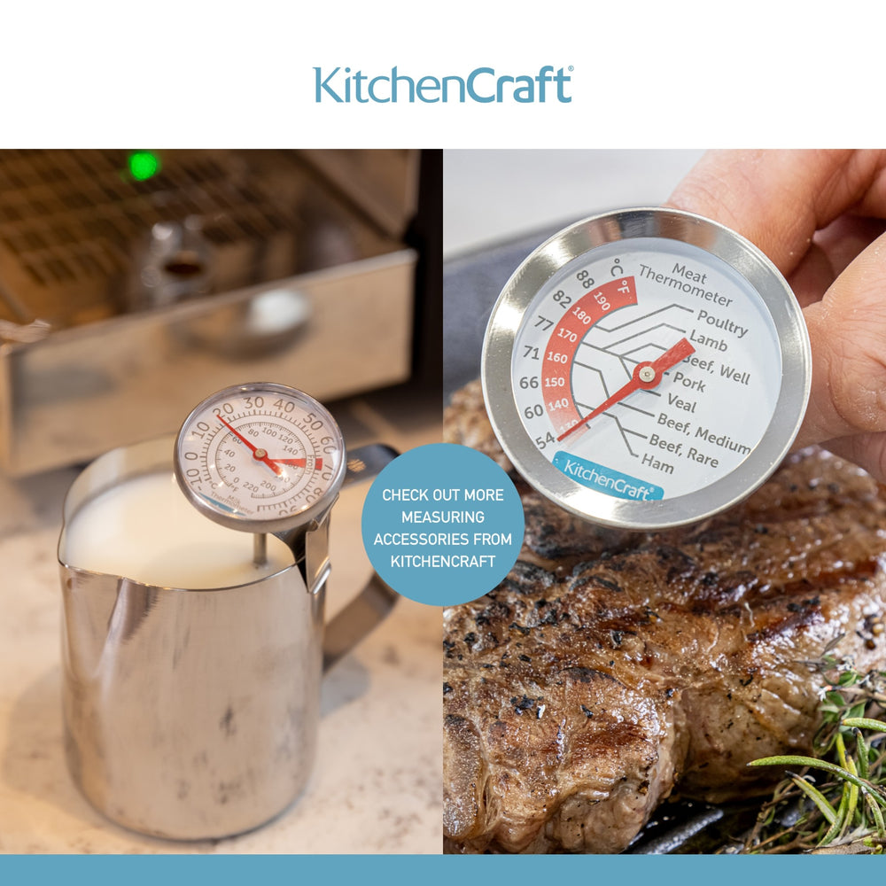 KitchenCraft Stainless Steel Fridge Thermometer