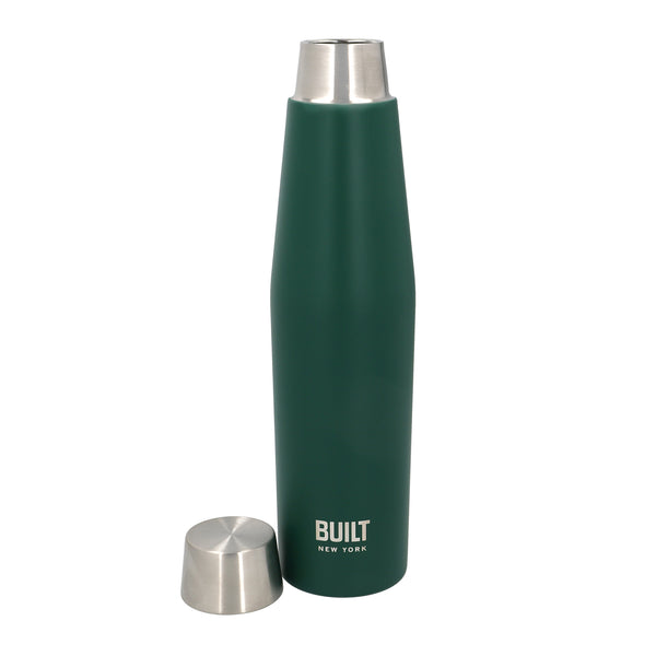 BUILT Apex 540ml Insulated Water Bottle, BPA-Free 18/8 Stainless Steel - Forest Green image 8