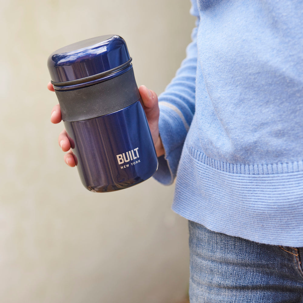Built 473ml Midnight Blue Food Flask