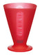 Colourworks Brights Set with Dual Measuring Jug, Scissors and Conical Measure - Red