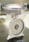 Classic Collection Mechanical Kitchen Scale, Cream image 5
