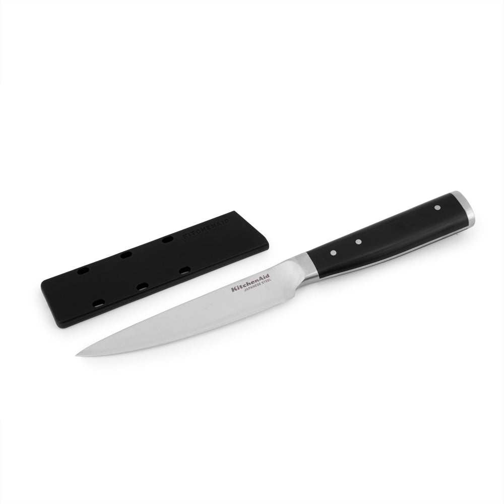KitchenAid Gourmet 11cm / 4½ Inch Kitchen Utility Knife, Fine-Edge High-Carbon Japanese Steel image 1