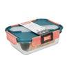 Built Tropics Glass 900ml Lunch Box with Cutlery image 4