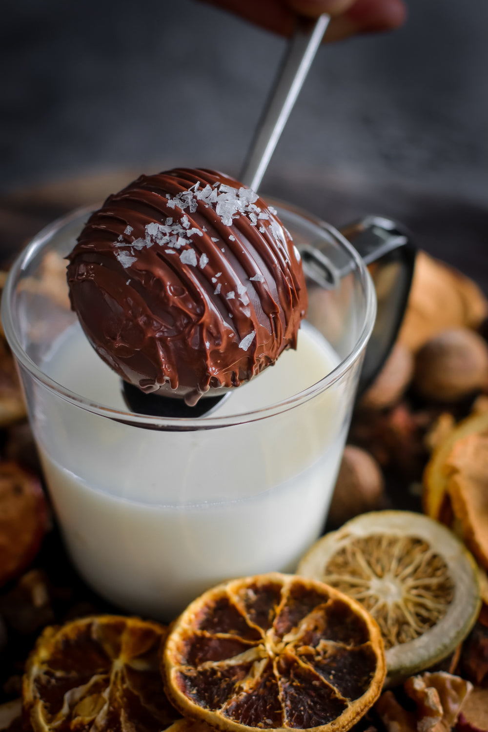 KitchenCraft Silicone Chocolate Bomb Moulds (Makes 6)