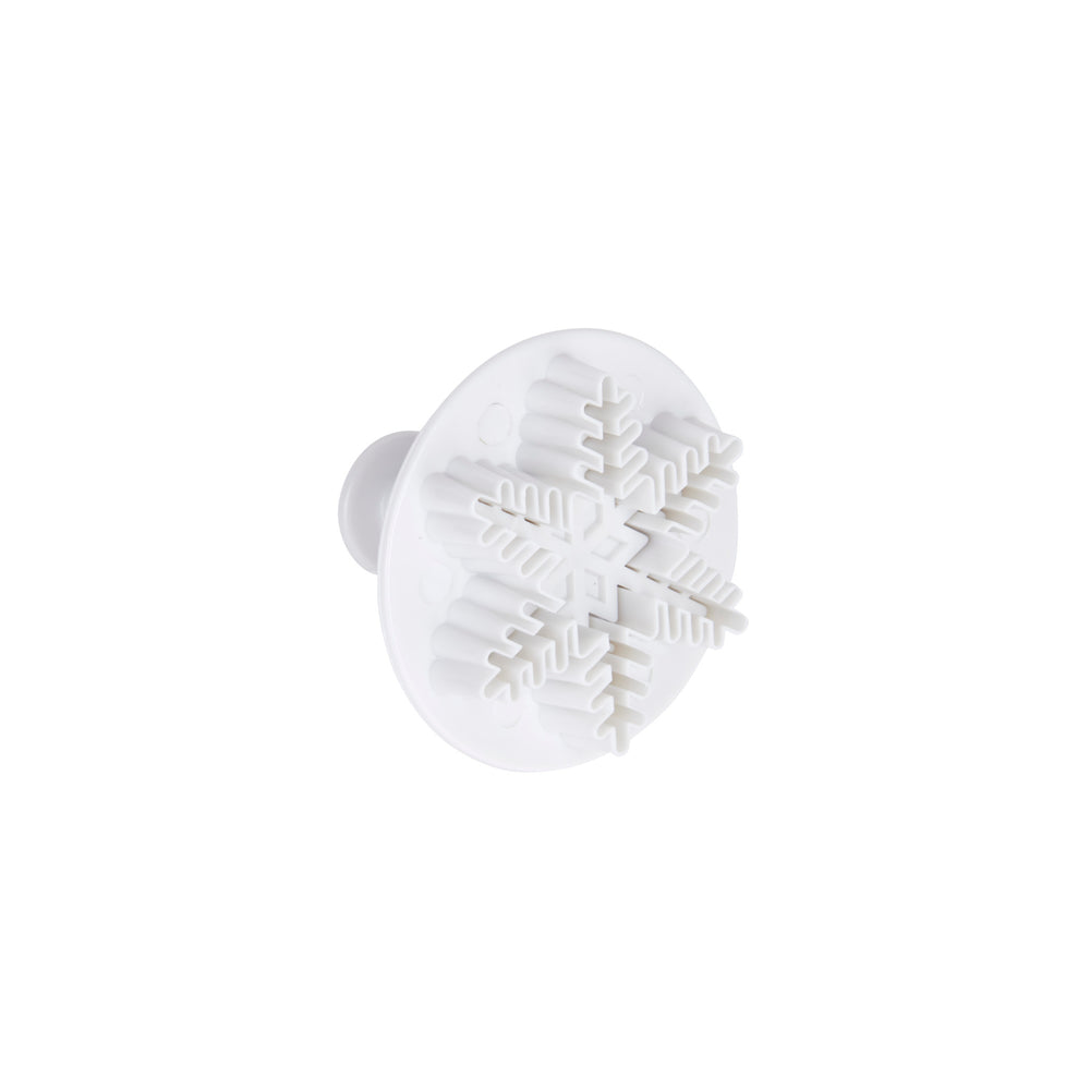 KitchenCraft Set of 3 Snowflake Fondant Plunger Cutters