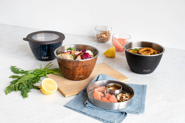 S'well Teakwood Salad Bowl Kit, 1.9L image 5