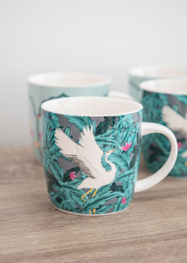 KitchenCraft Exotic Bird Mugs - Set of 4 image 6